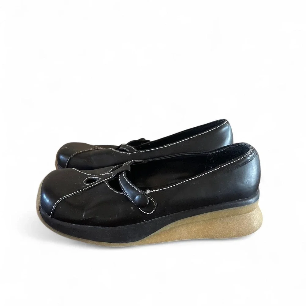 Y2K Classified Platform Mary Jane's Chunky Square Toe Womens 7